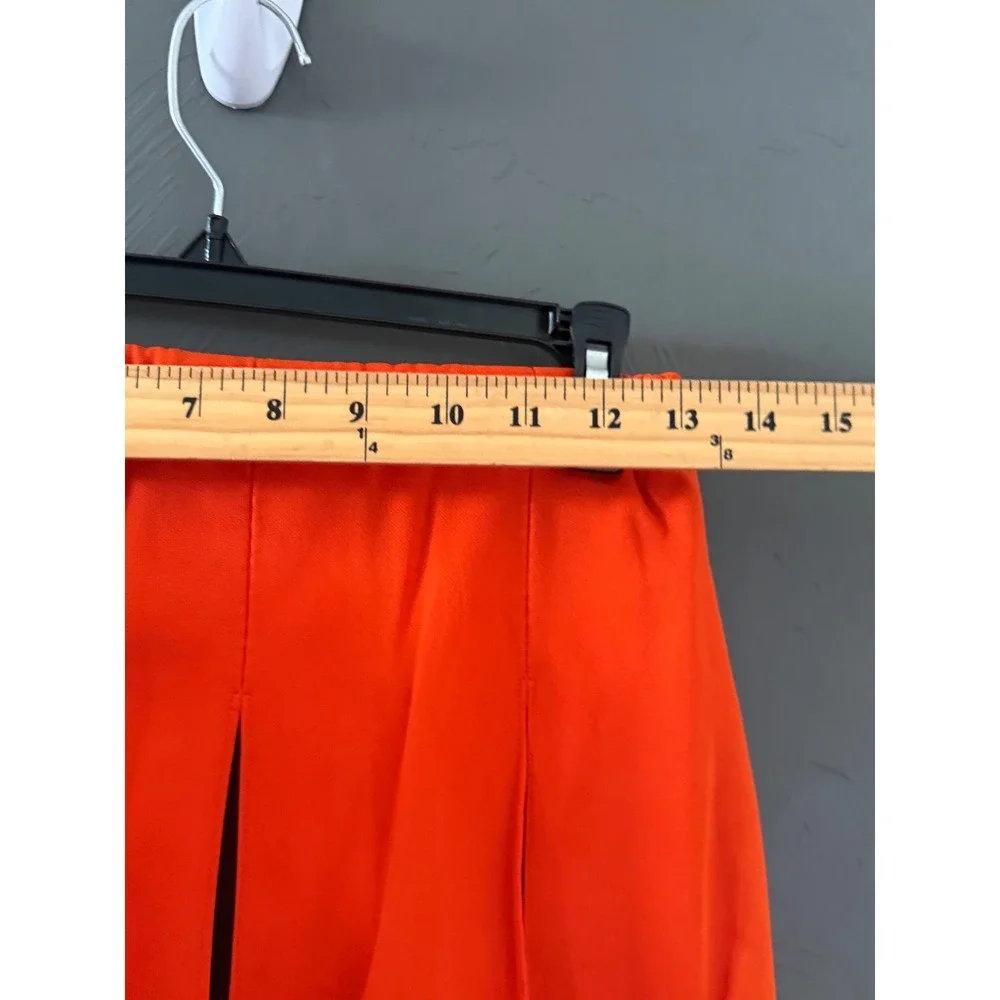 Vintage‎ 70s Pepster Hall Orange Black Cheerleader Sweater Pleated Skirt Set WLS